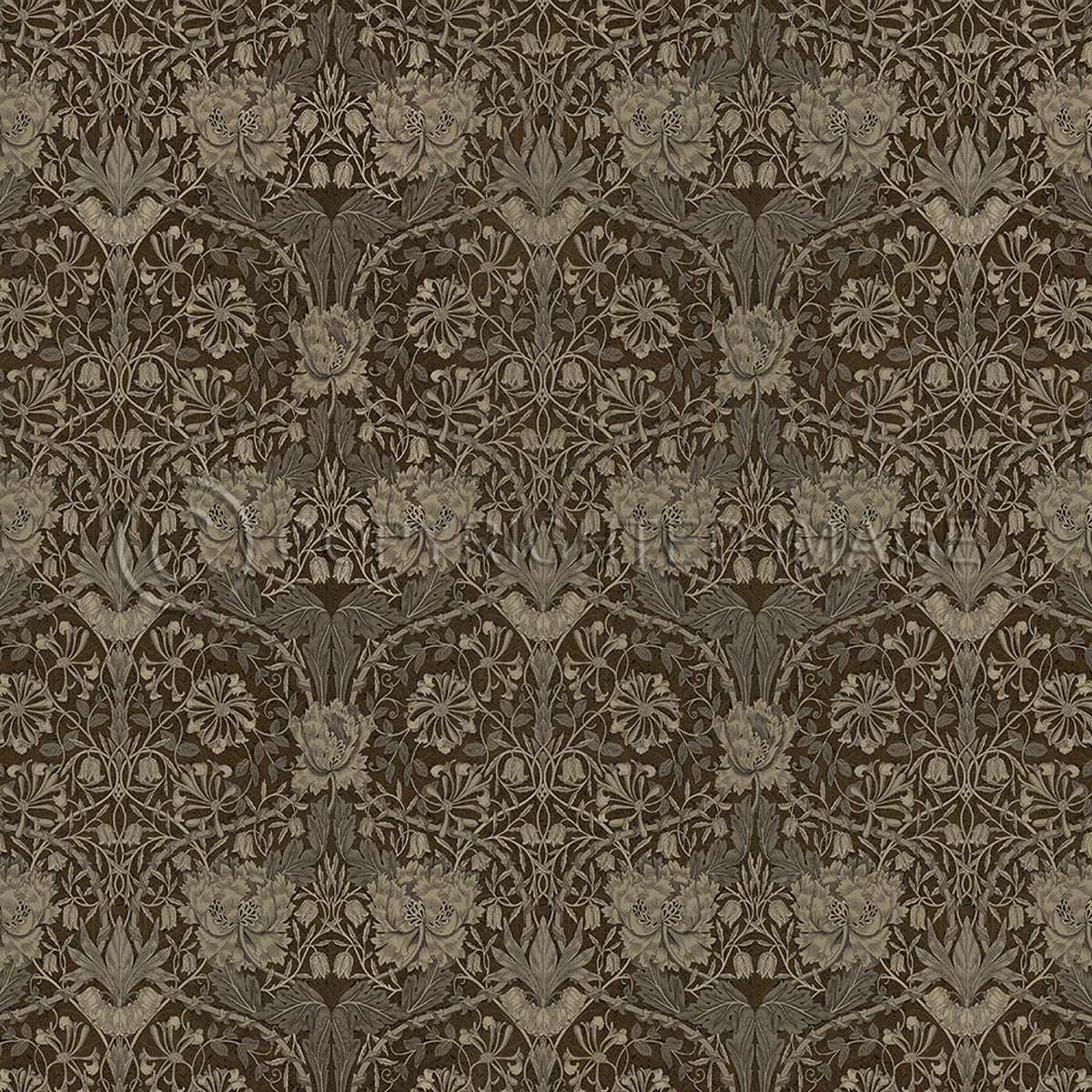 Honeysuckle and Tulip Sienna 36x36