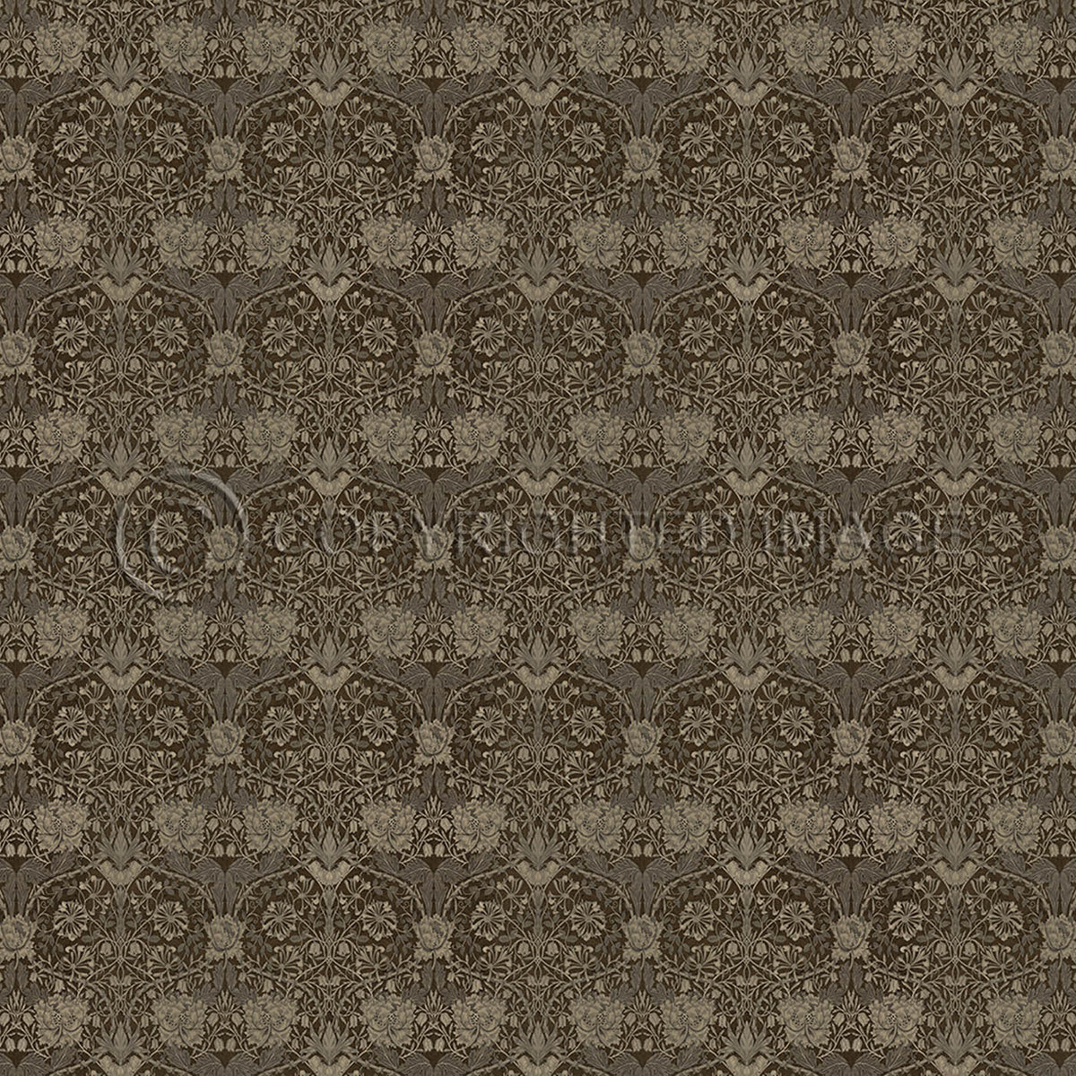 Honeysuckle and Tulip Sienna 72x72