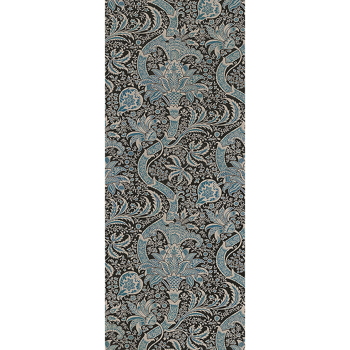 Indian Black and Cobalt 36x90