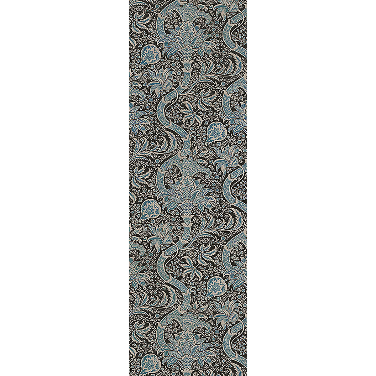 Indian Black and Cobalt 36x115