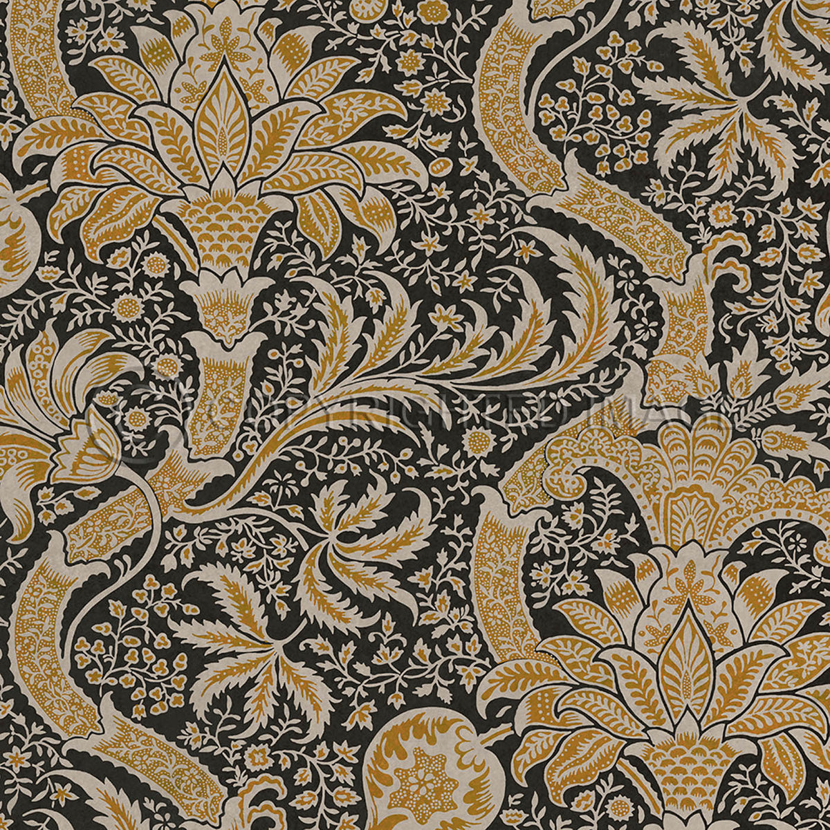 Indian Ochre and Black 36x36