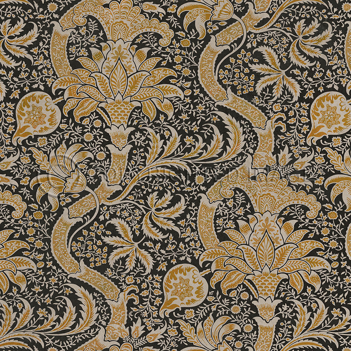 Indian Ochre and Black 48x48