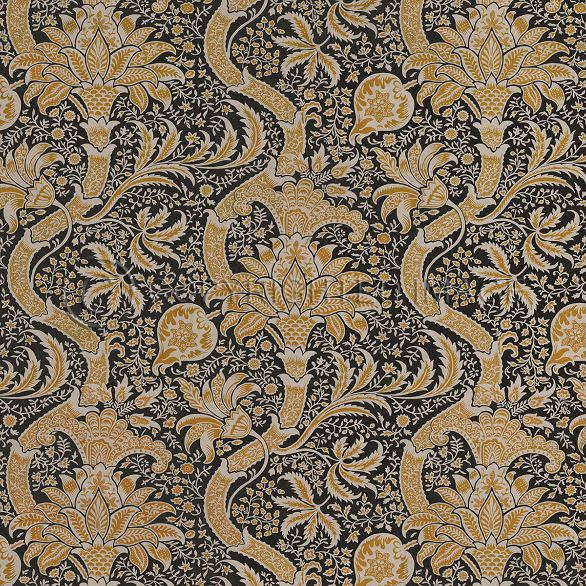 Indian Ochre and Black 60x60