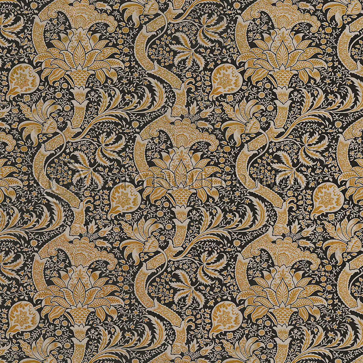 Indian Ochre and Black 72x72