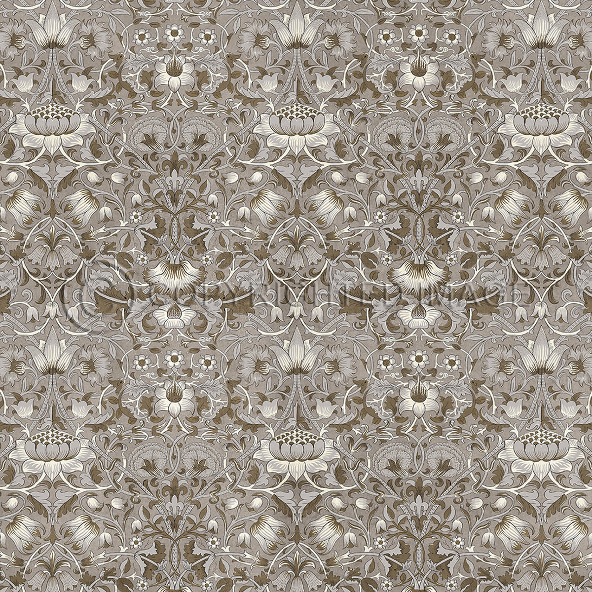 Lodden Taupe and Dove 36x36