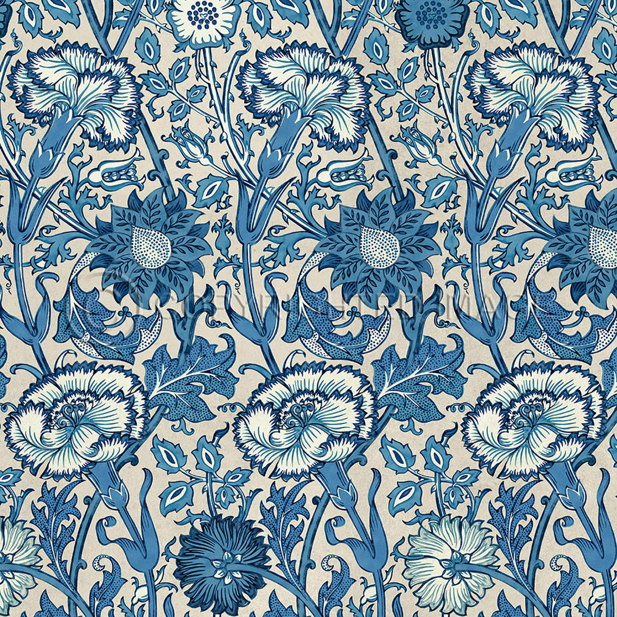 Pink and Rose Indigo 36x36