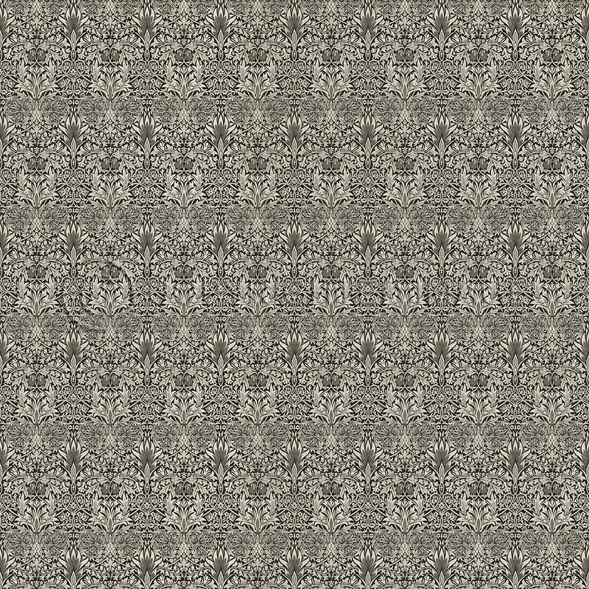 Snakeshead Black and Parchment 72x72