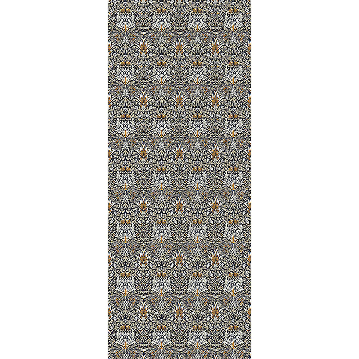 Snakeshead Indigo and Gold 36x90