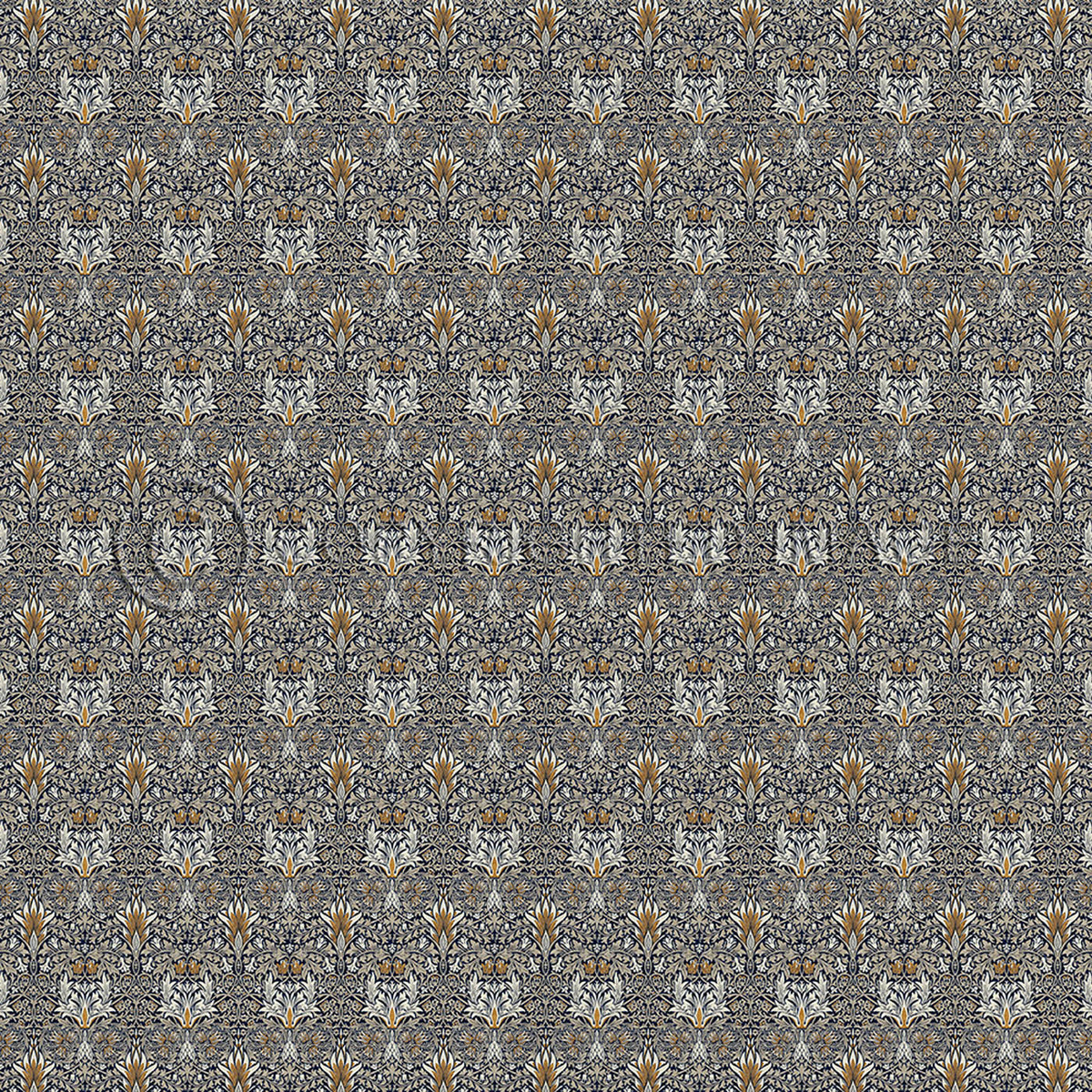 Snakeshead Indigo and Gold 96x96