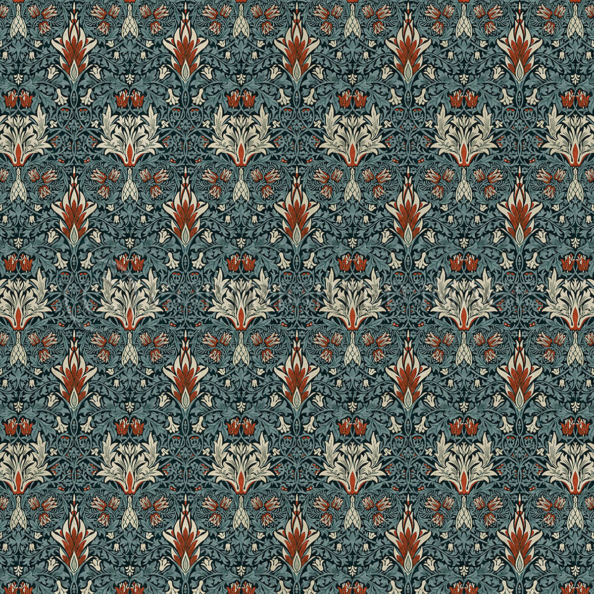 Snakeshead Thistle and Russet 48x48