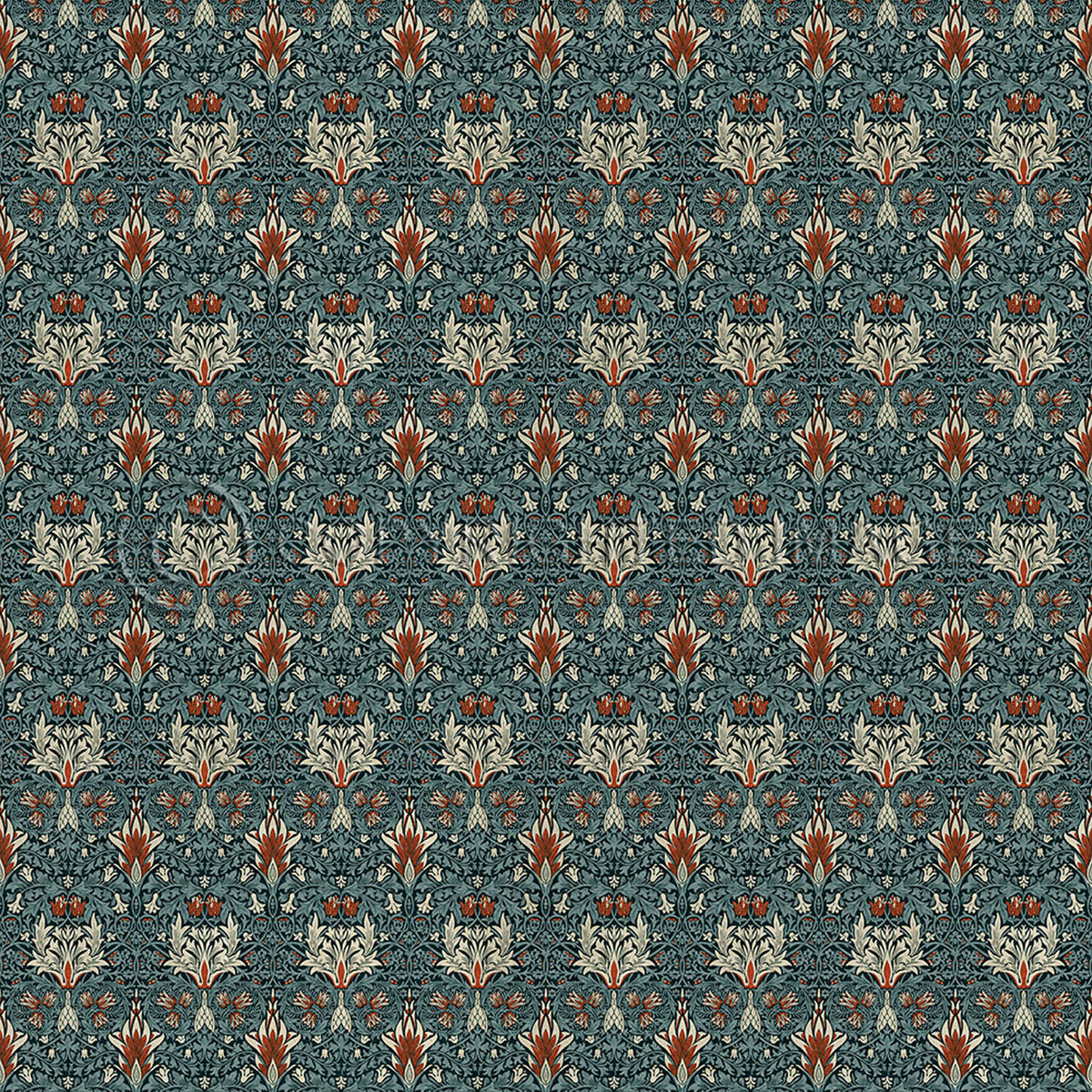 Snakeshead Thistle and Russet 72x72