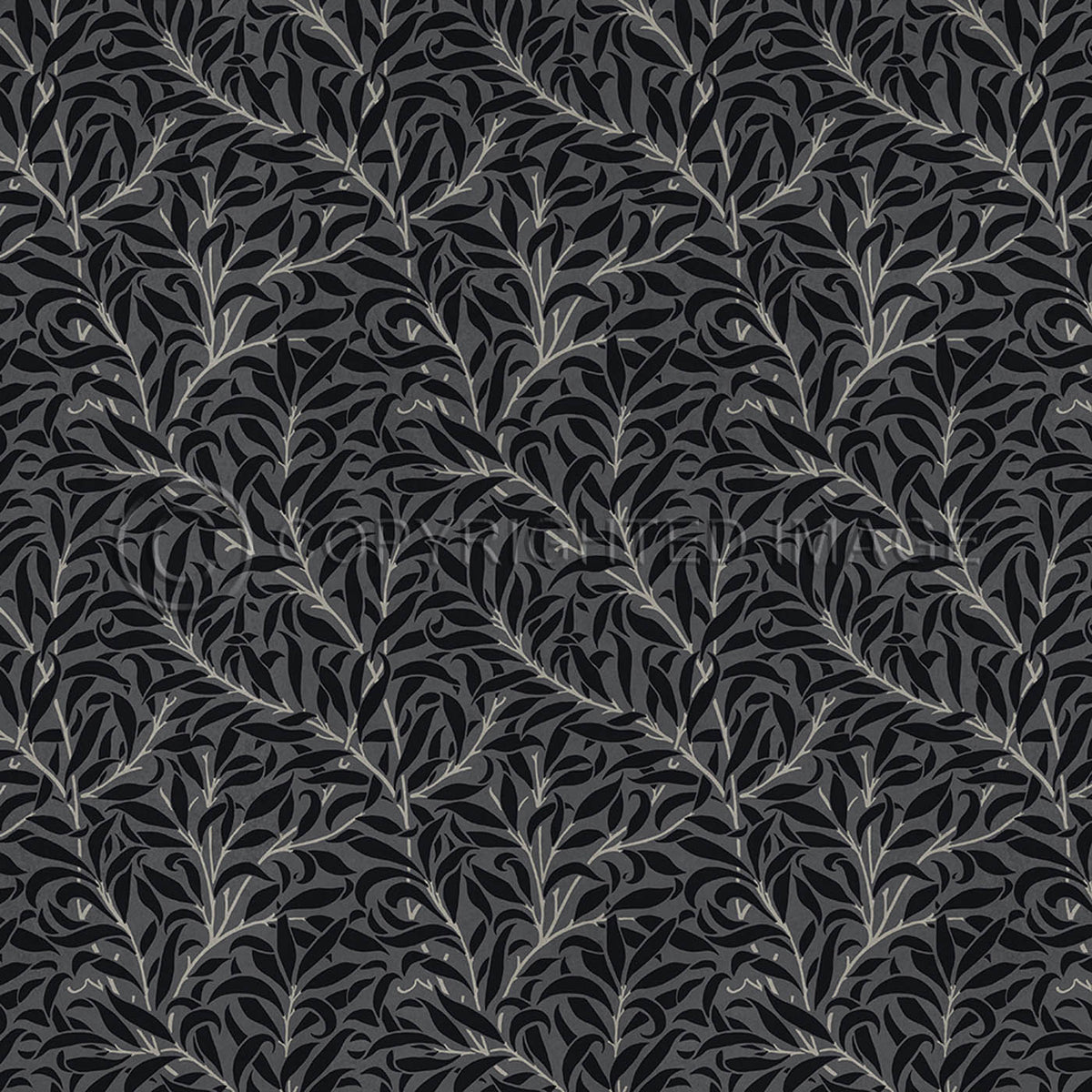 Willow Bough Black 36x36