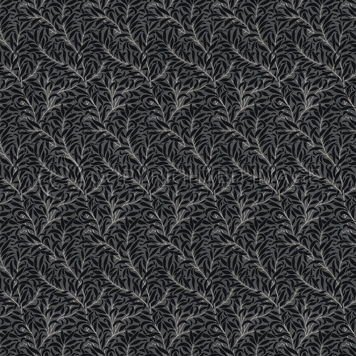 Willow Bough Black 60x60