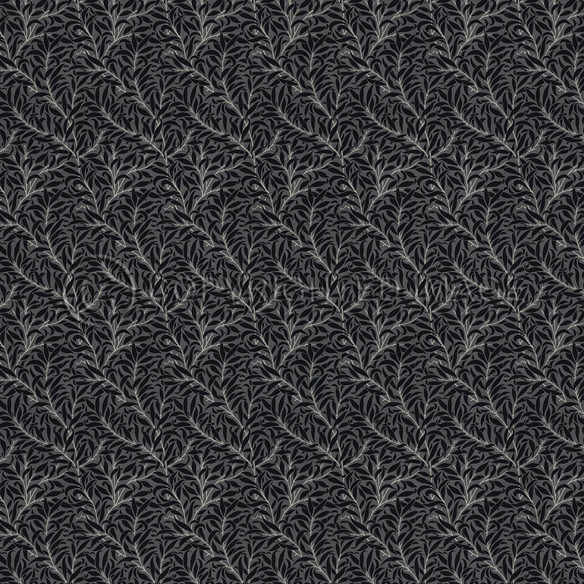 Willow Bough Black 72x72