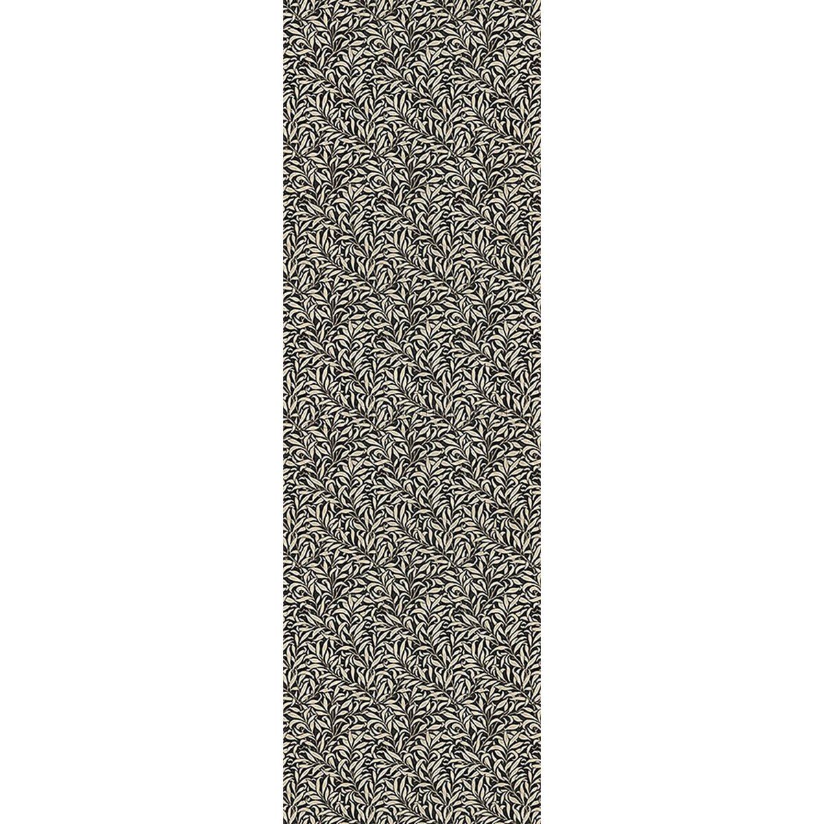 Willow Bough Charcoal and Linen 36x115