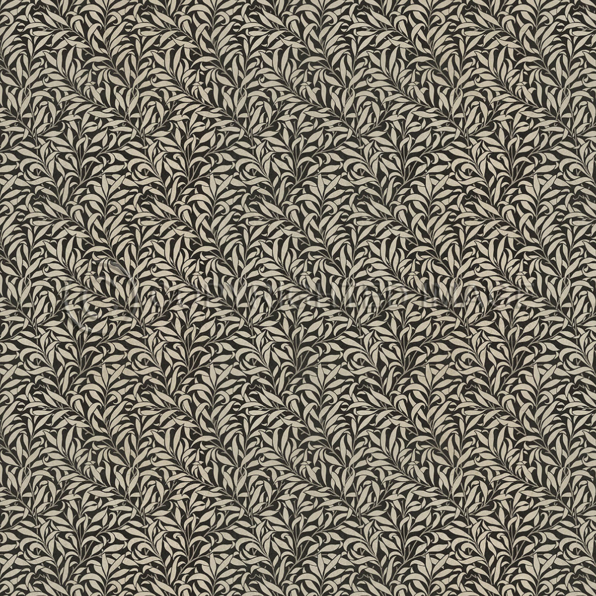 Willow Bough Charcoal and Linen 60x60