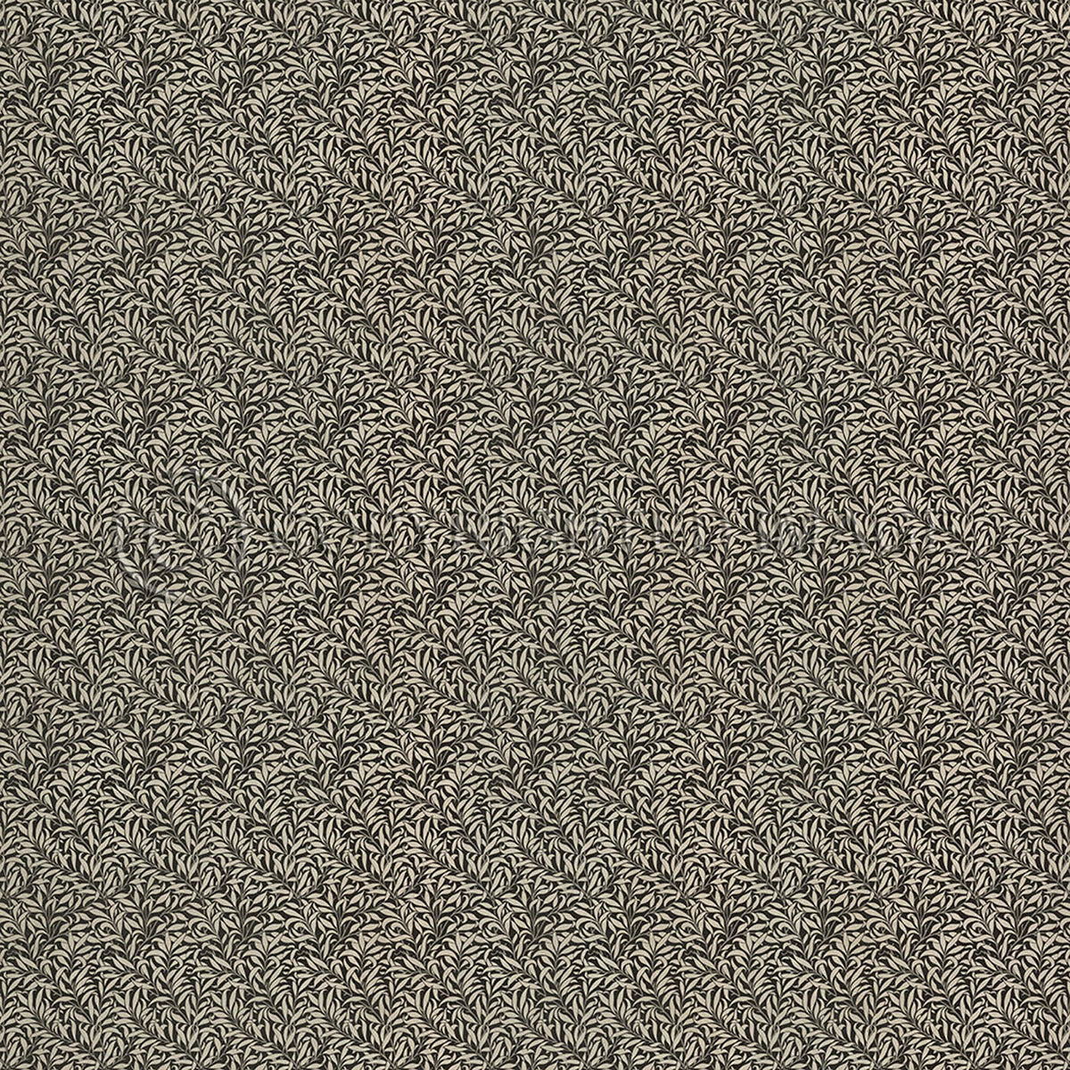 Willow Bough Charcoal and Linen 120x120