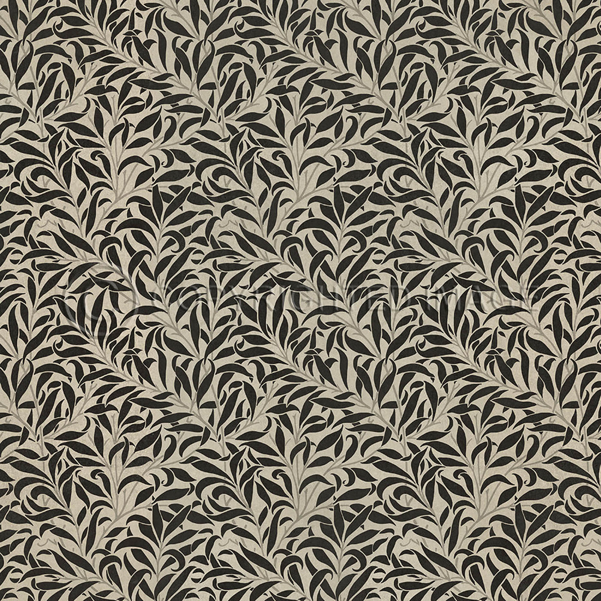 Willow Bough Hemp and Black 36x36