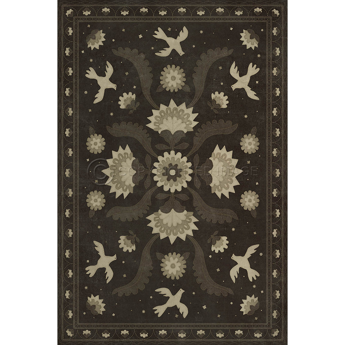 Applique Stitches of the Hours 20x30