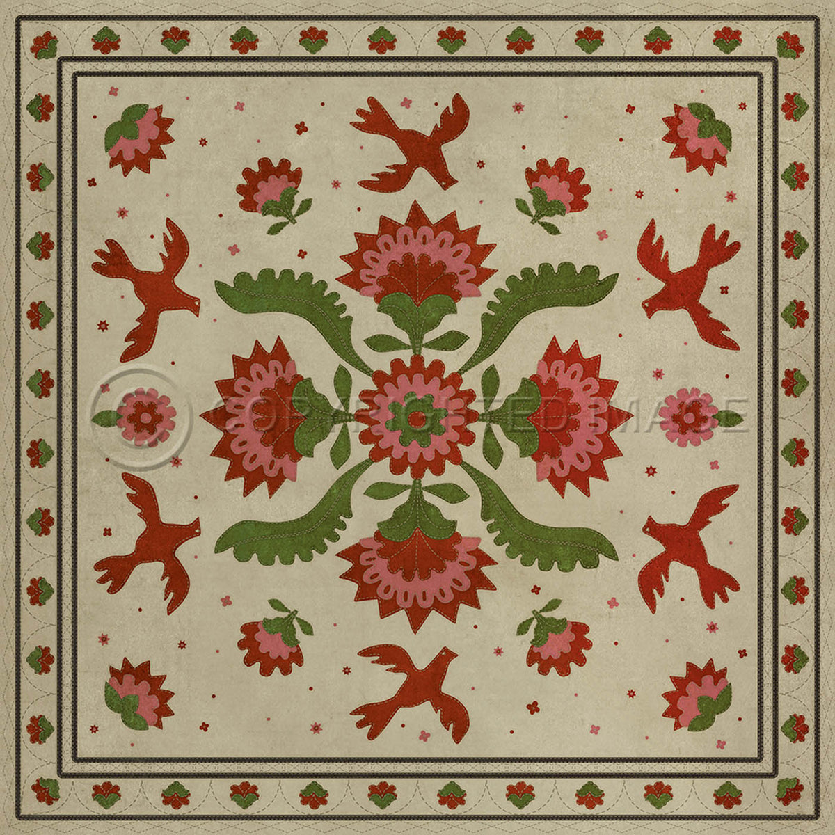 Applique The Frolic 48x48