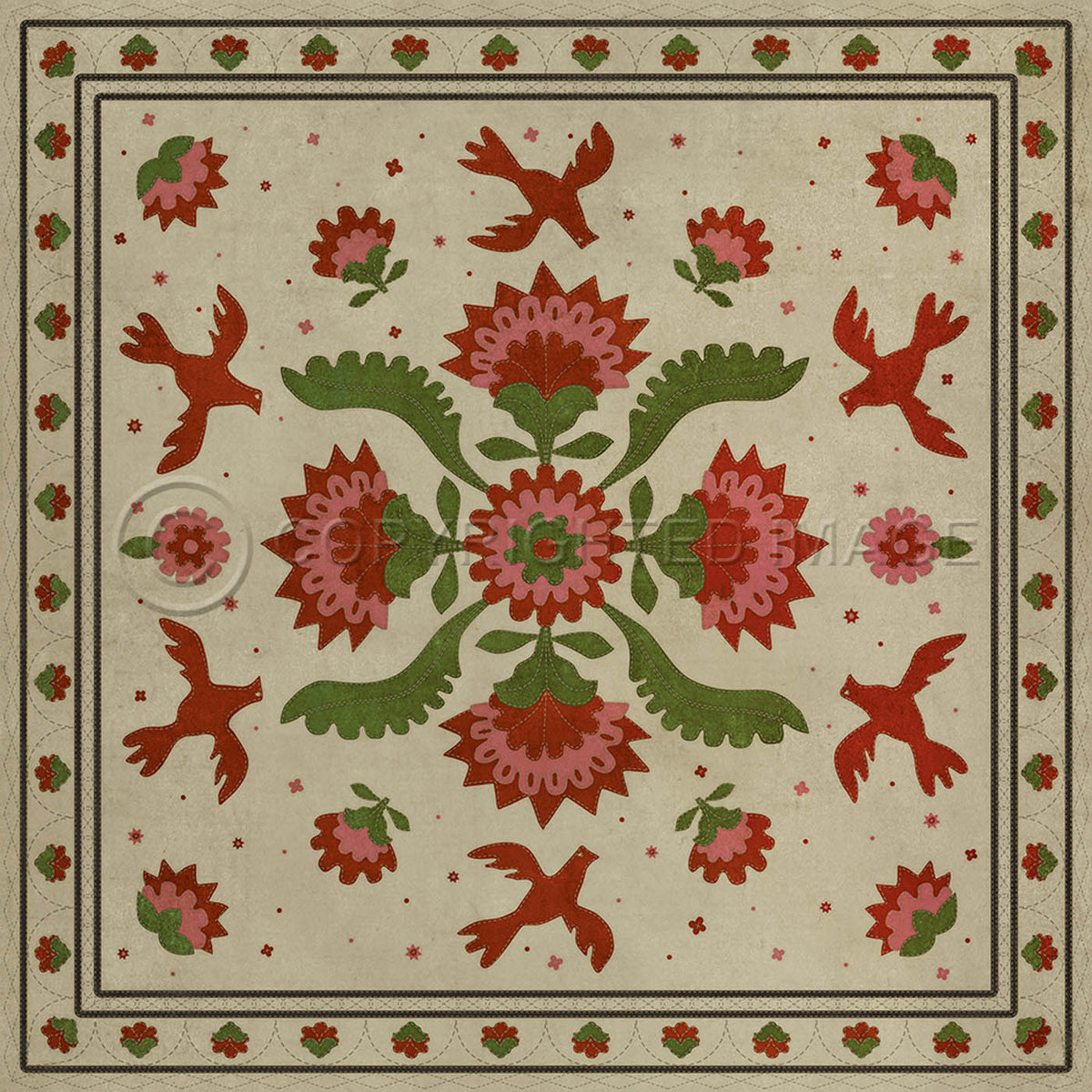 Applique The Frolic 72x72