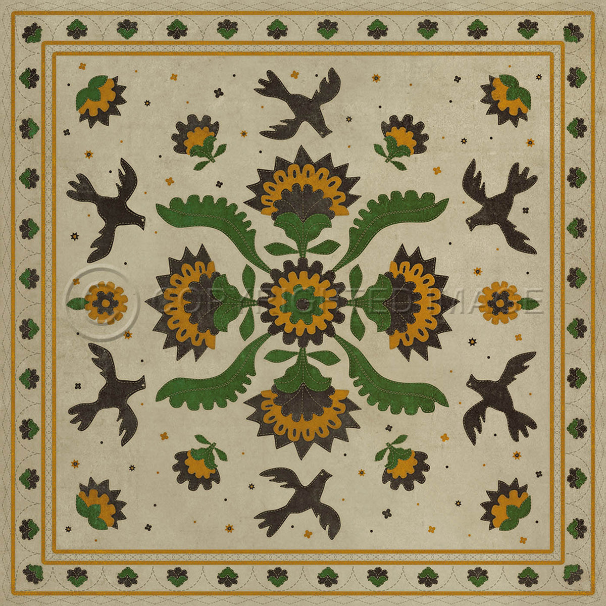 Applique Wild Bees Song 96x96