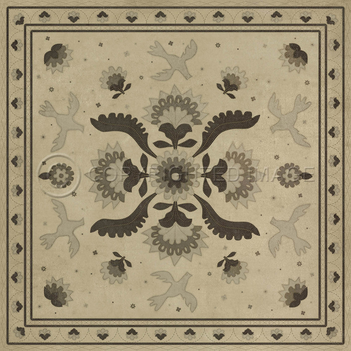 Applique With Joy We Strung 120x120