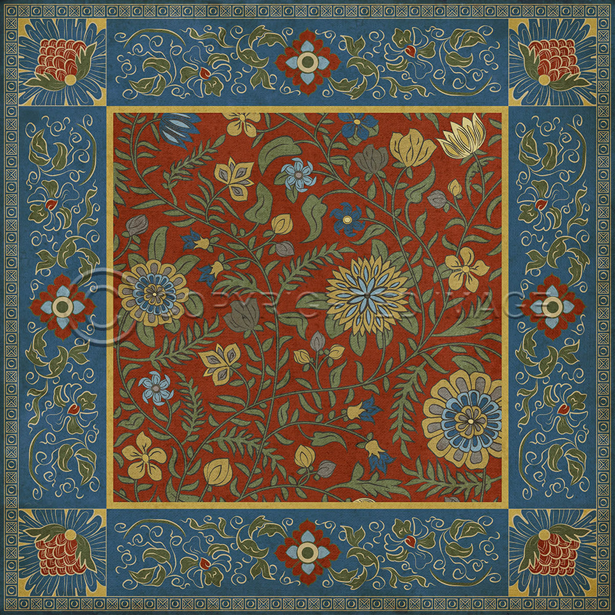 Indian Quilt Darjeeling 96x96