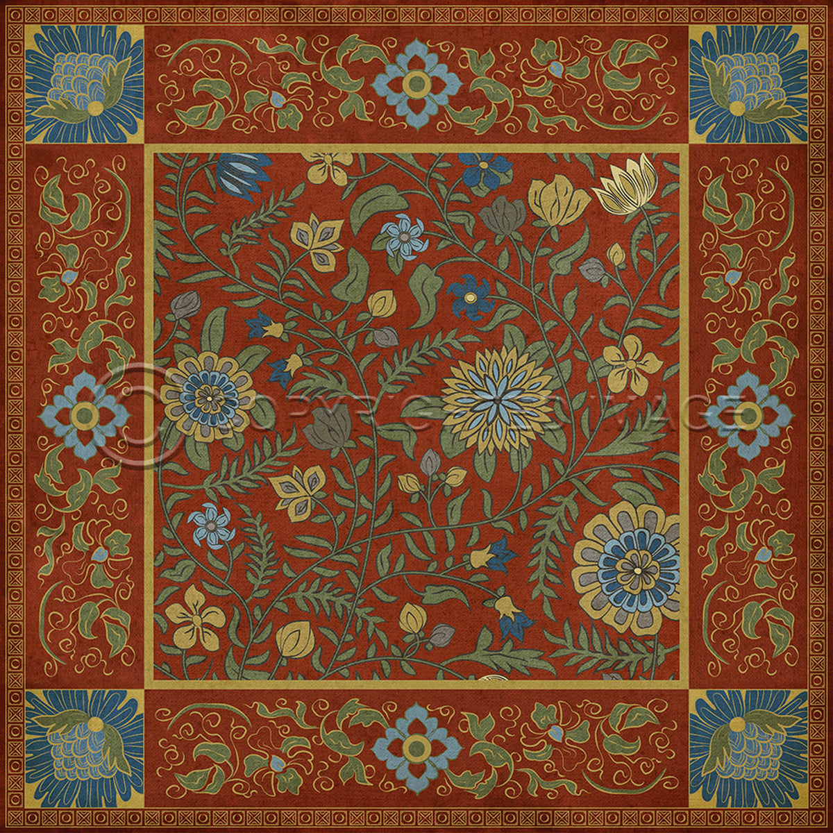 Indian Quilt Pondicherry 36x36