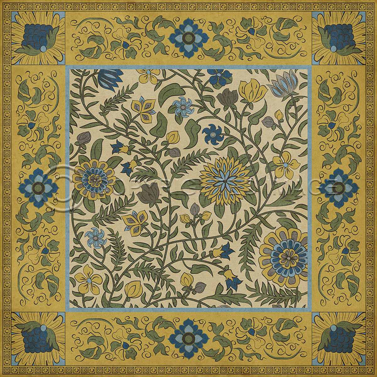 Indian Quilt Sanganer 36x36