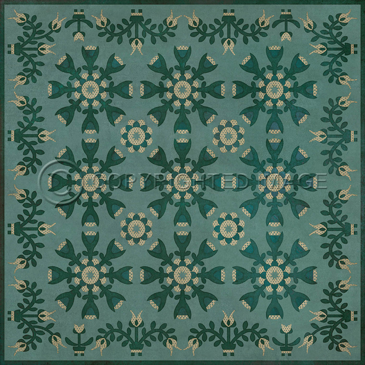 Needlework Sarah's Sashing 72x72