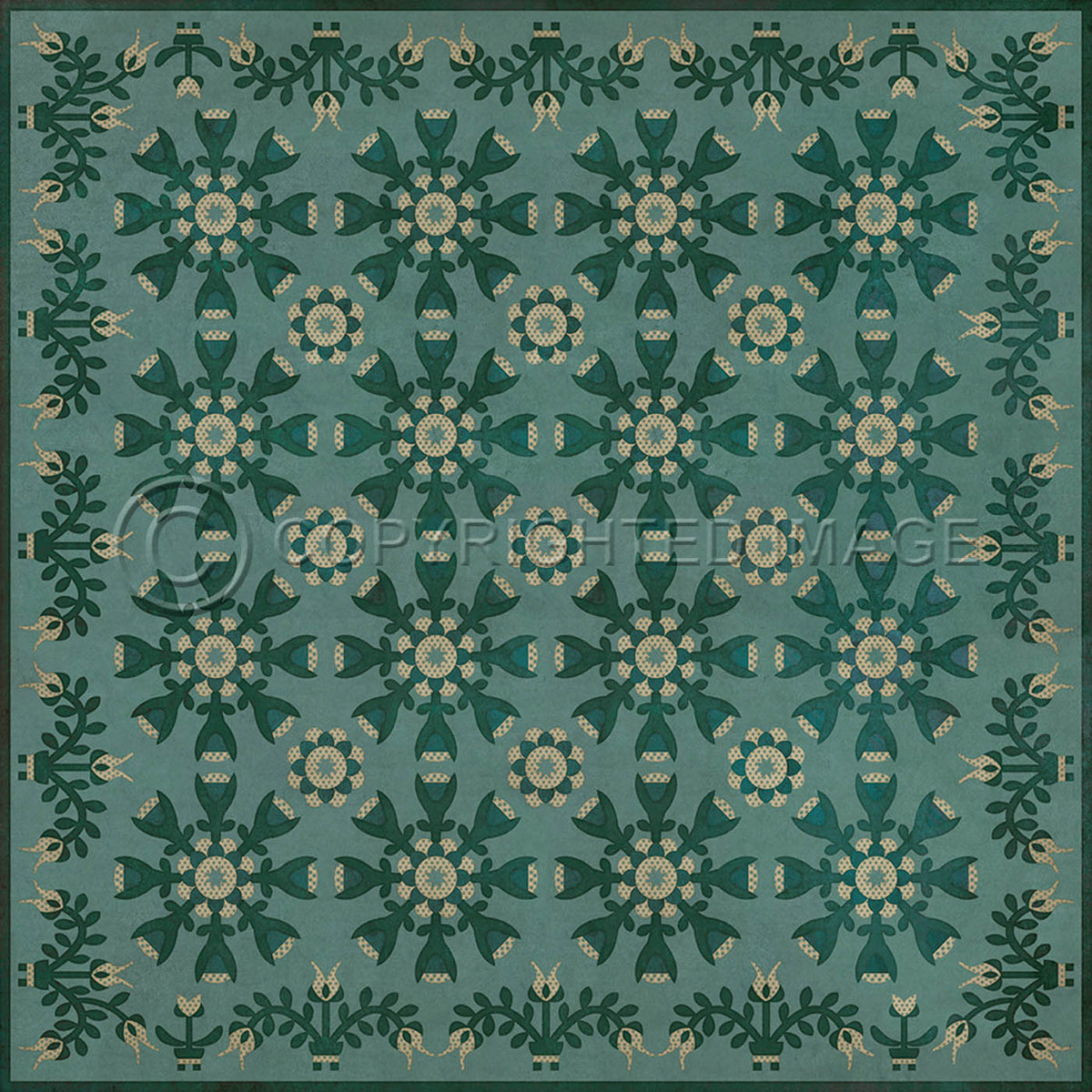 Needlework Sarah's Sashing 96x96