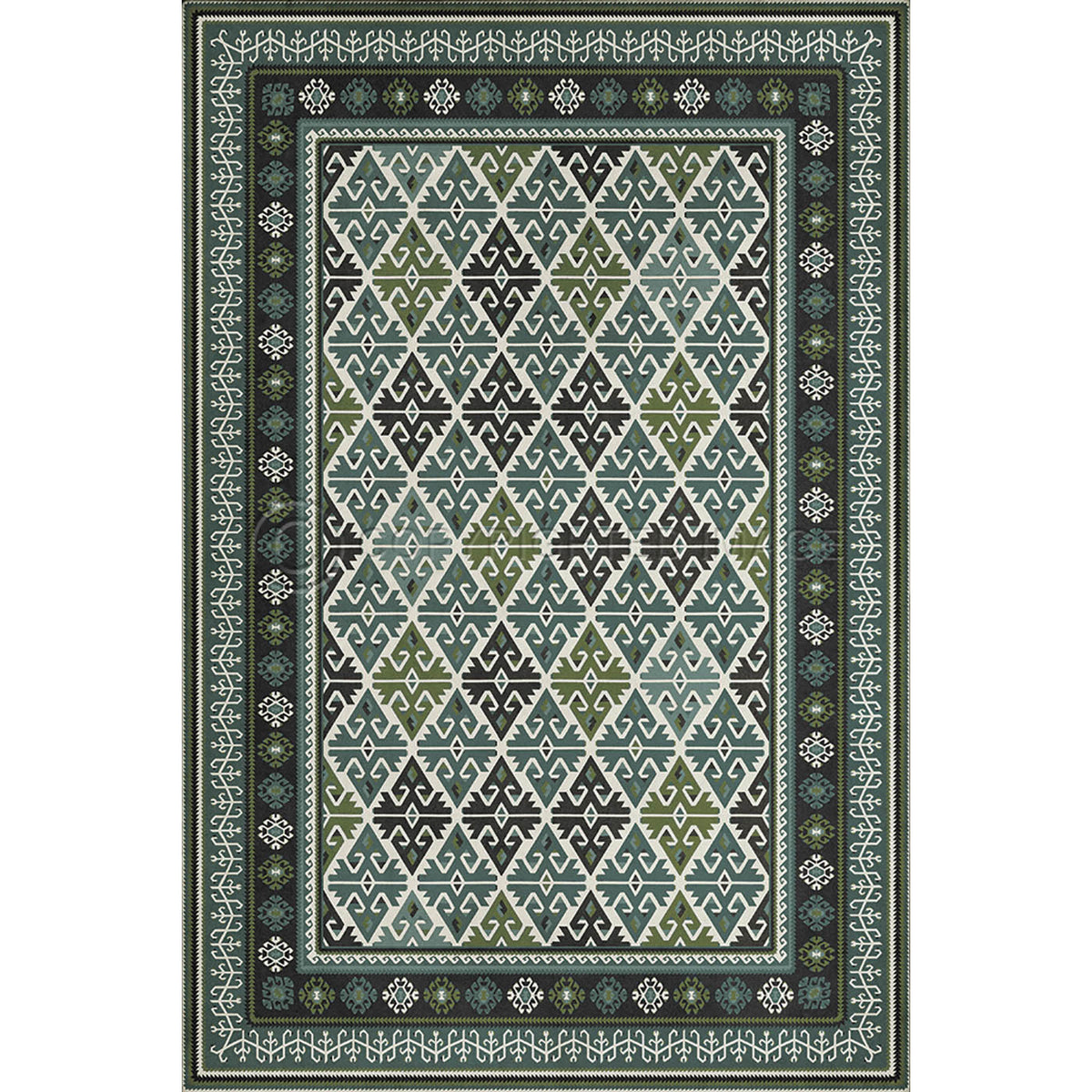 Burdock and Star Evergreen 20x30