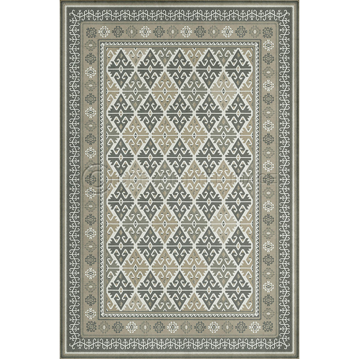 Burdock and Star Linen and Mole 20x30