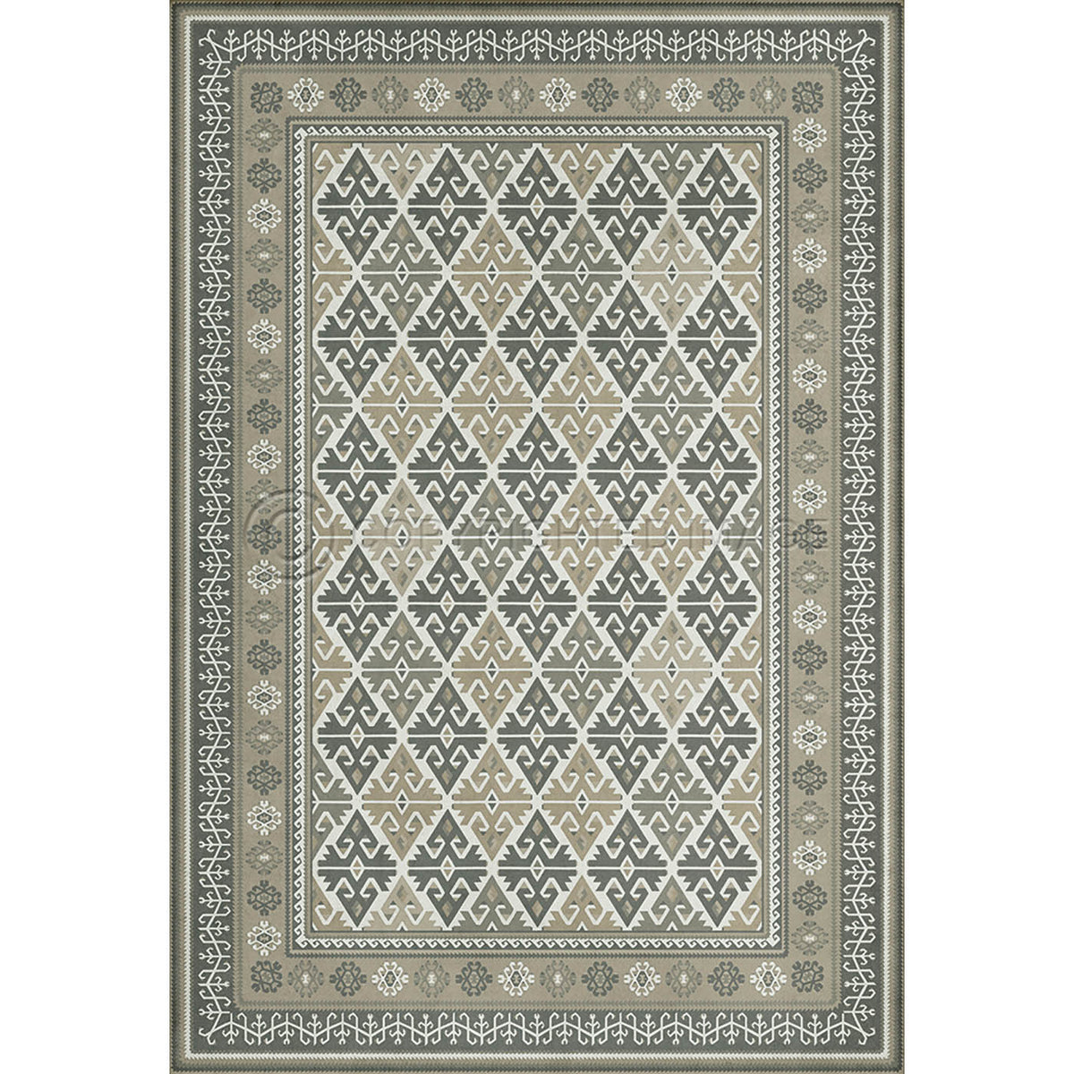 Burdock and Star Linen and Mole 52x76