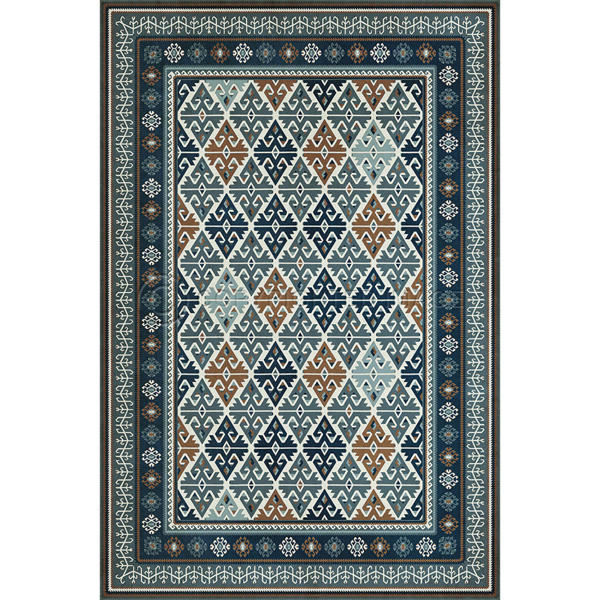 Burdock and Star Saffron and Sage 20x30