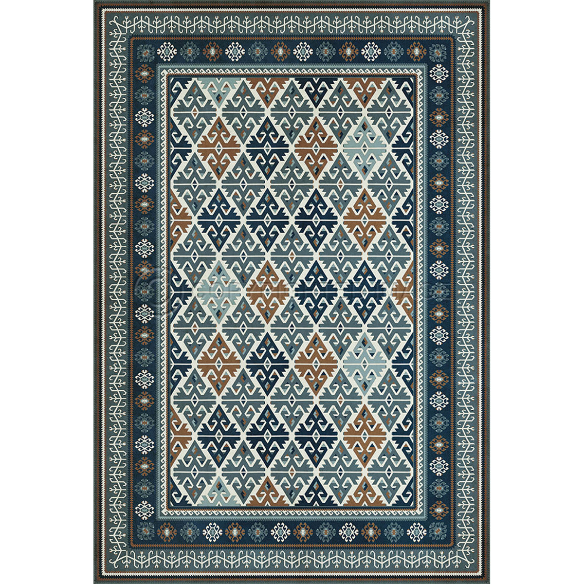 Burdock and Star Saffron and Sage 38x56