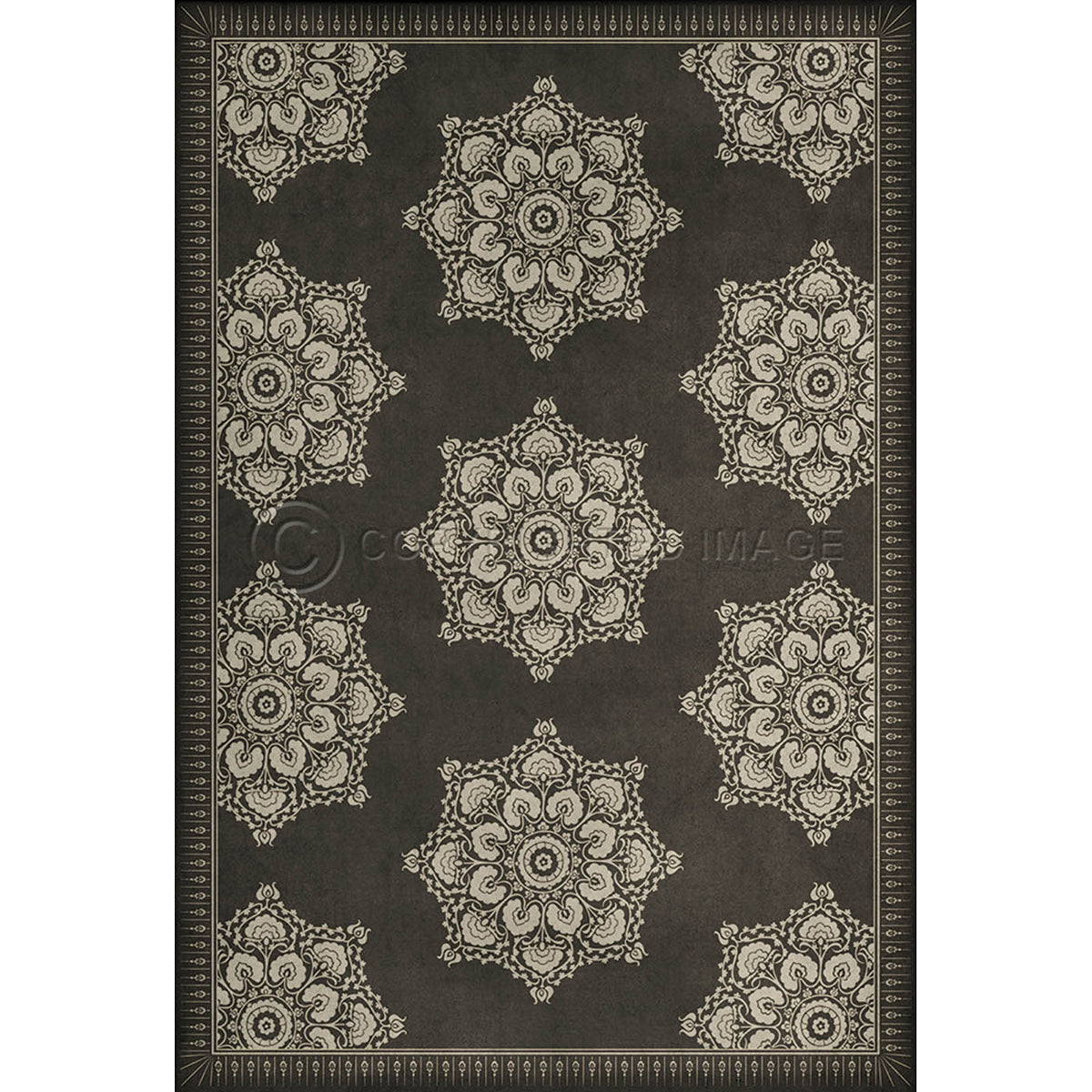 Indian Loop Charcoal and Clay 38x56