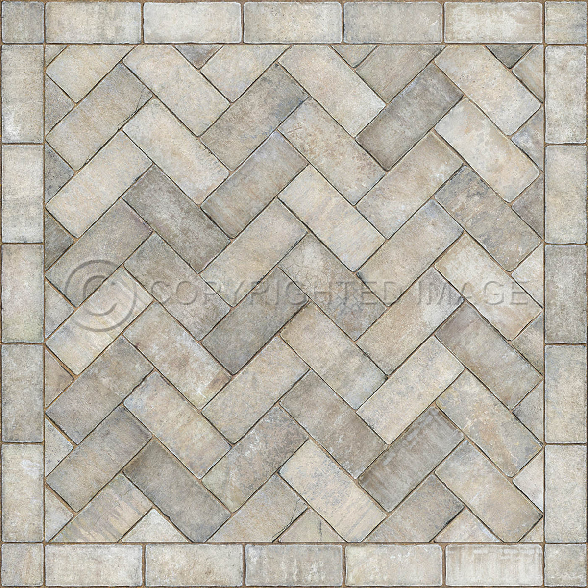 Herringbone Grand Illumination 48x48