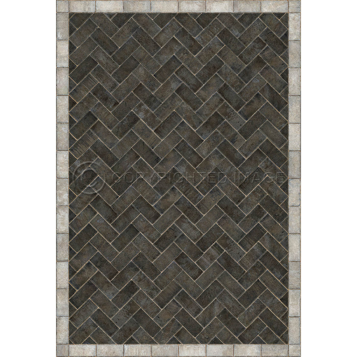 Herringbone Pewterware 70x102