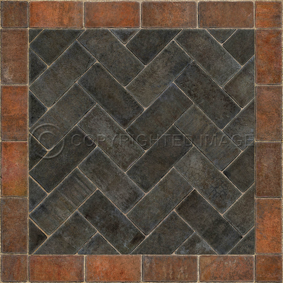 Herringbone The Powder Horn 36x36