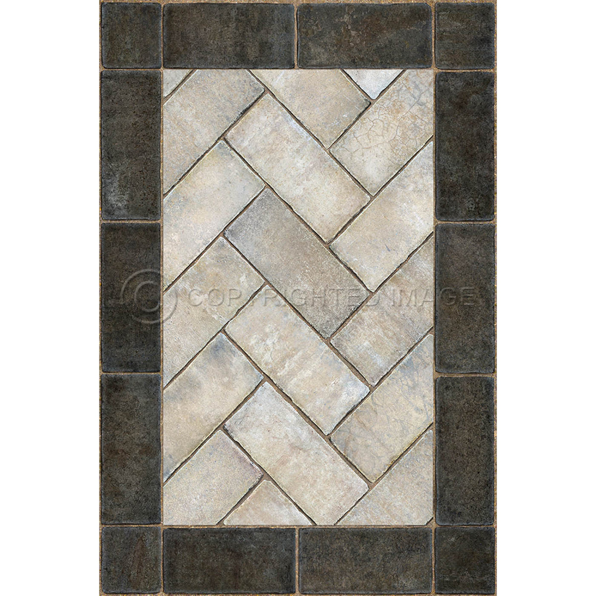 Herringbone The Silversmith 20x30