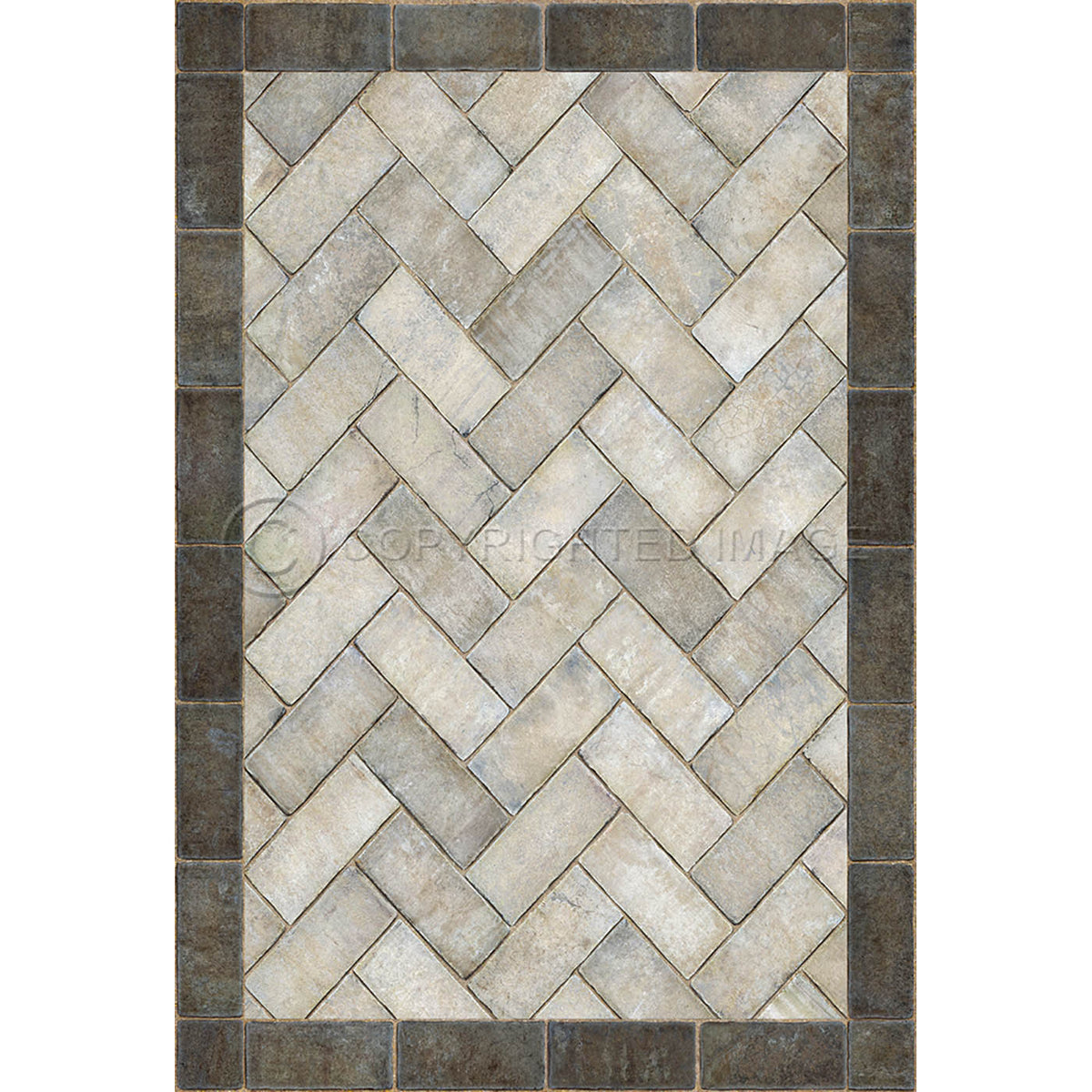 Herringbone The Silversmith 38x56