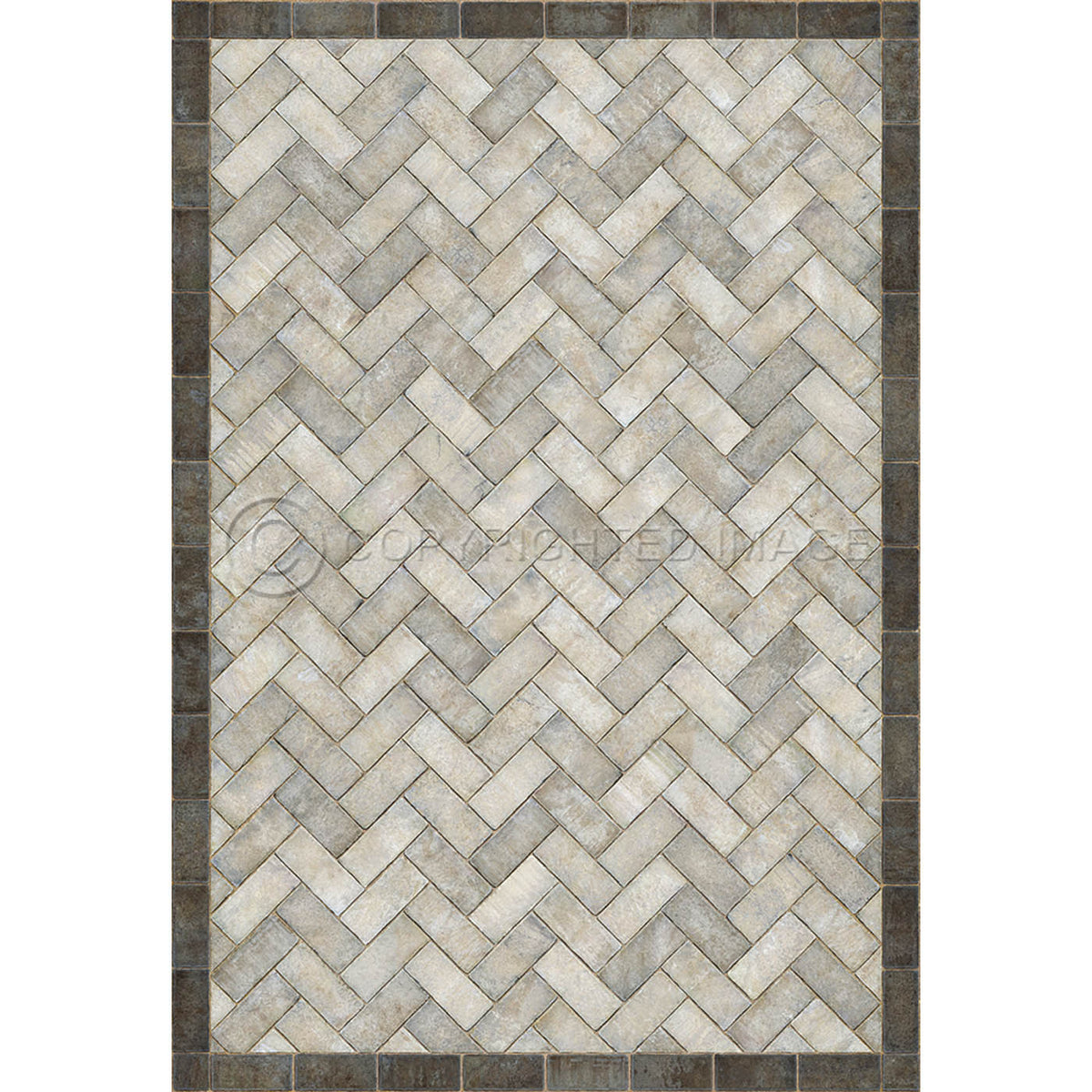 Herringbone The Silversmith 70x102