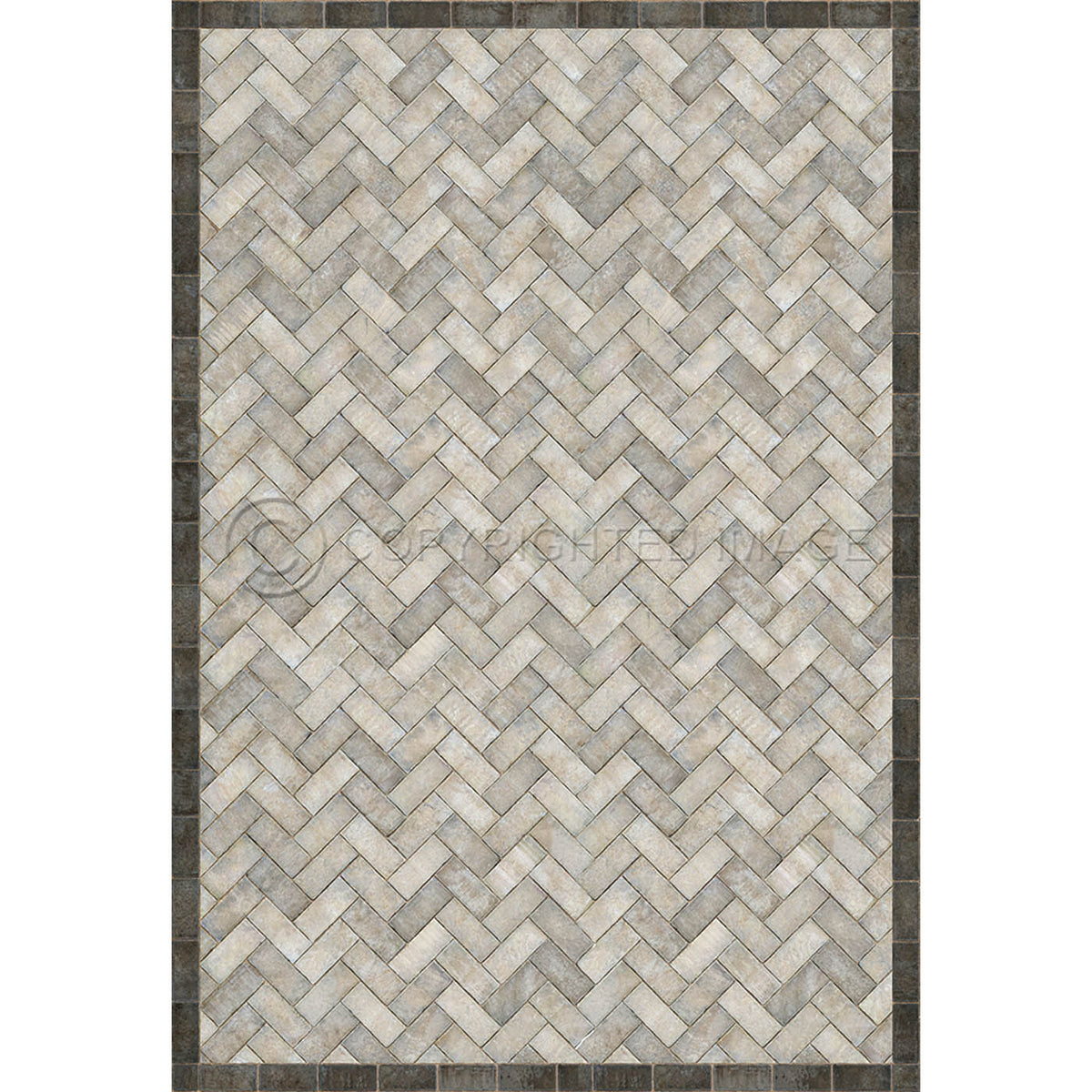 Herringbone The Silversmith 96x140