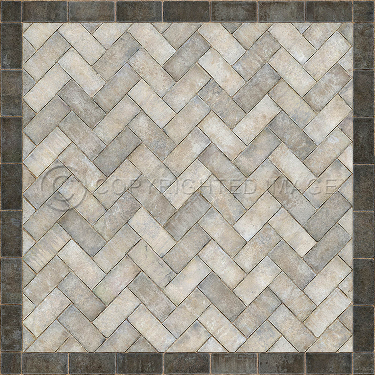 Herringbone The Silversmith 60x60