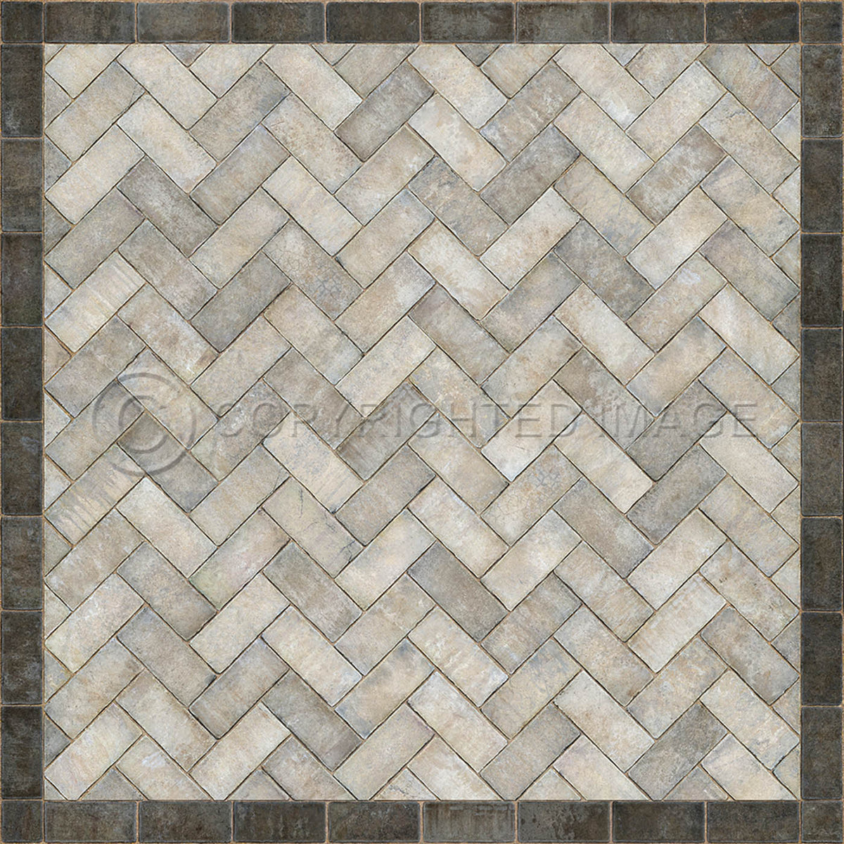 Herringbone The Silversmith 72x72