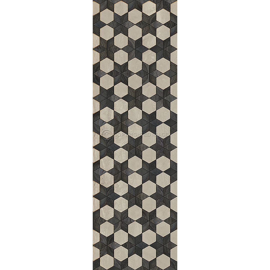 Illuminated Black Star