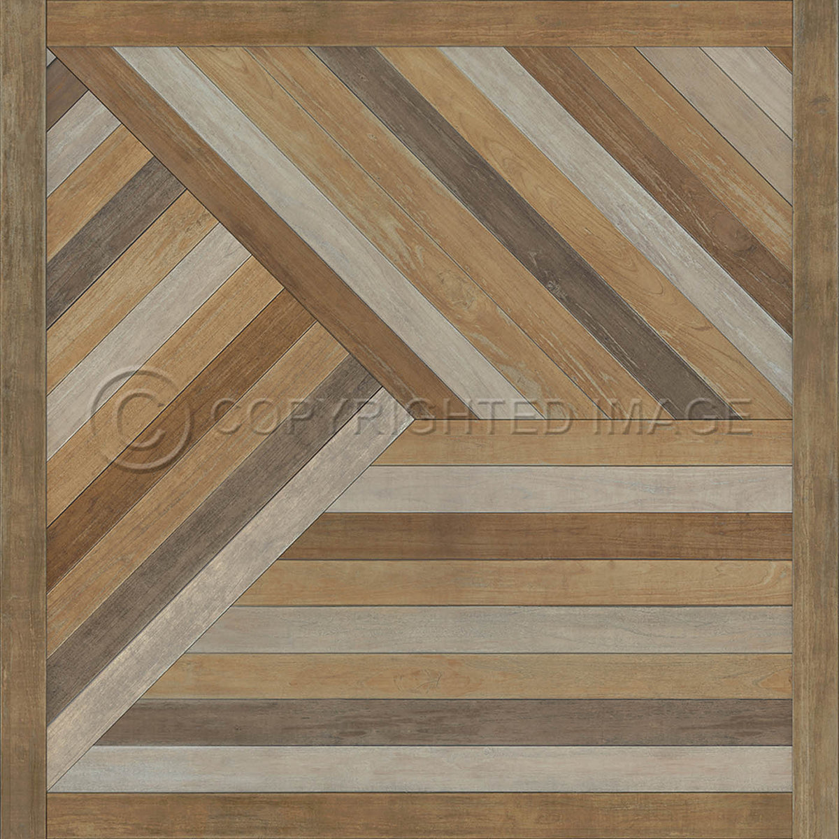 Mount Zeppelin Into the Trees 36x36