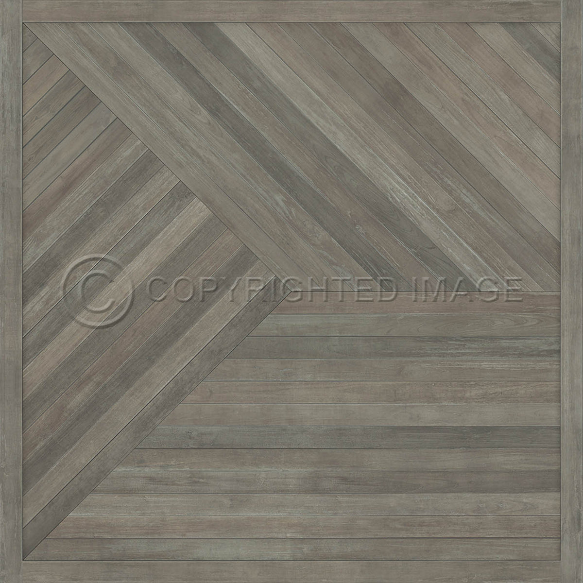 Mount Zeppelin Misty Mountain 60x60